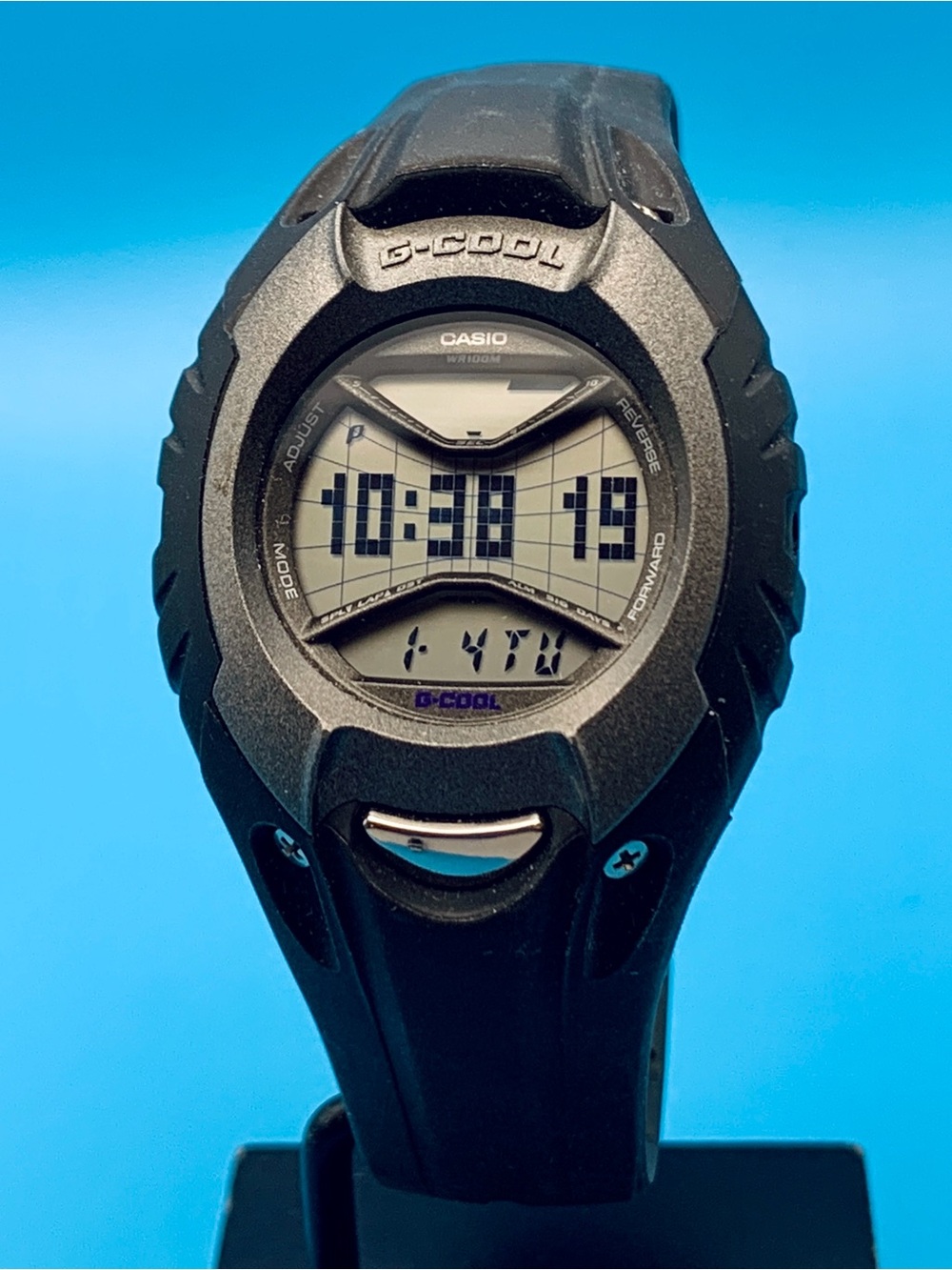 CASIO G-COOL GC-1001 (2258) Men’s Rare Vintage Digital Wristwatch Works New Batt